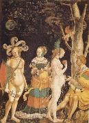 MANUEL, Niklaus The Judgement of Paris oil painting